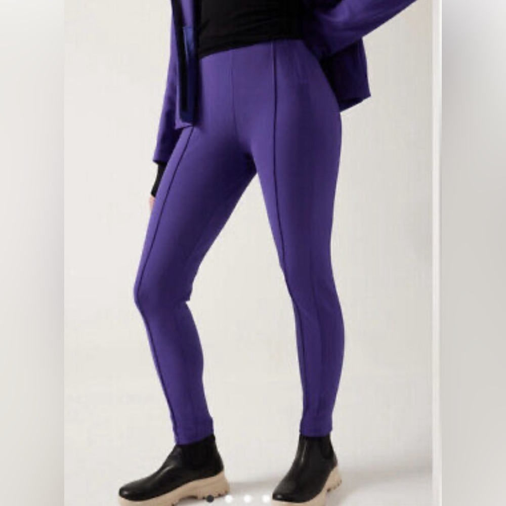 ATHLETA PURPLE💜💜 SNOW GLACIER PANTS. SIZE 16 NWT.